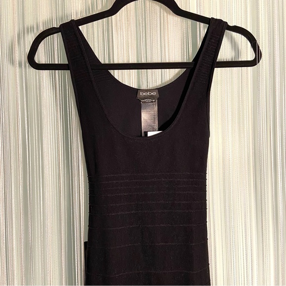Bebe Open Back Midi Dress NWT - Picture 12 of 16